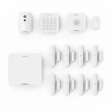 ANNKE Wireless Security Alarm System 2.4G/5.8G WiFi 24/7 Recording Smoke PIR Kit