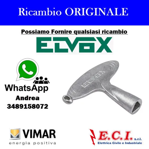 Elvox Vimar - REA7 - Clé Debloquer pour EAM1