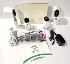 Arlo 4 Wireless Security Camera System with Base Station
