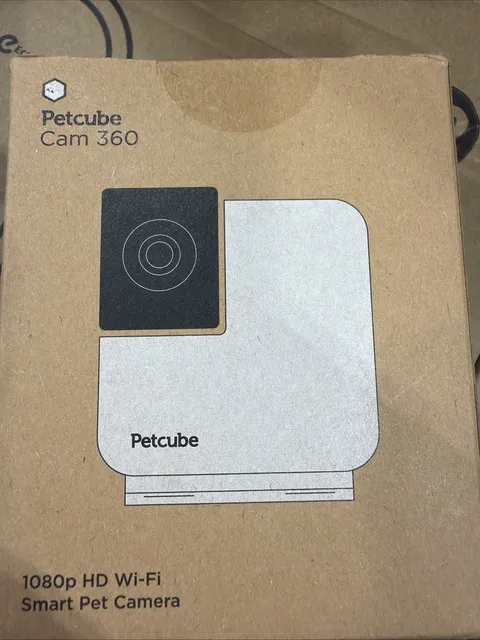Petcube Cam 360 Camera | Ultimate Interactive WiFi Pet Home Security New Sealed