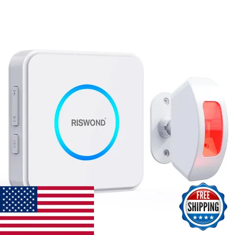 Amhey Wireless Motion Sensor Alarm Indoor Motion Detector Alarm For Business