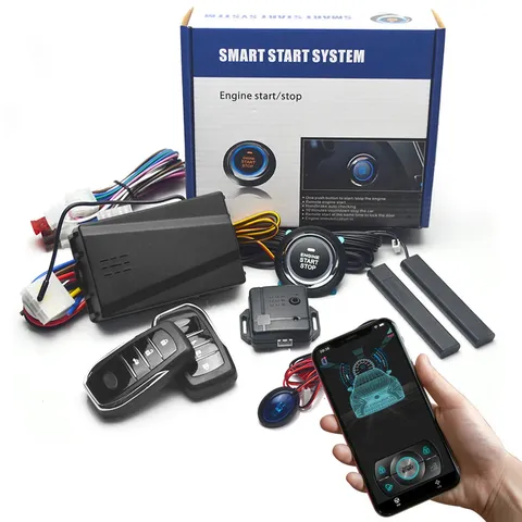 Remote Starter and Car Alarm Smart App Remote Start Stop System for Cars Engine