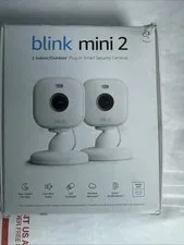 Blink Mini 2 (newest Model), Plug-in Smart Security Camera, Hd Night View
