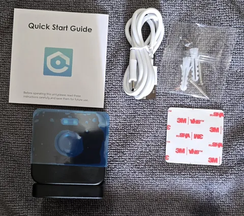 ISeeHome Smart HD Camera  Two Way Audio Model # CA013A-W