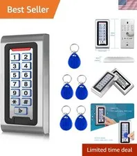Door Access Control System Stand-Alone Password Keypad + 5PCS Proximity Keych...