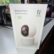 Anona Pano 4K UHD Indoor 360° Panoramic Wi-Fi Camera AI Track 2-Way White