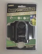 SABRE Weatherproof Runner Personal Alarm 130dB W/ Wristband & Reflective Logo