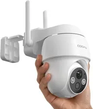 COOAU Outdoor 2K 360° Solar Security Camera Wireless Home Battery WiFi CCTV Cam