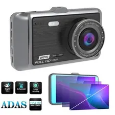Car DVR Camera ADAS Dashcam Dual Lens Night Vision Video Recorder