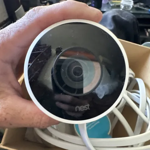 Nest Cam Outdoor 1080p Wi‑Fi IP Camera Weatherproof Night Vision 2-Way White