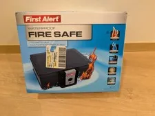 First Alert 2013F WATER AND FIRE PROTECTOR FILE CHEST, 0.17 CUBIC FEET NEW Safe