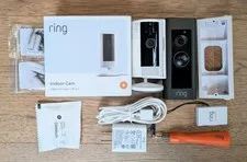 Lot of 3 Ring Cameras – Ring Doorbell Pro 1st Gen, Ring Indoor Cam 2nd Gen
