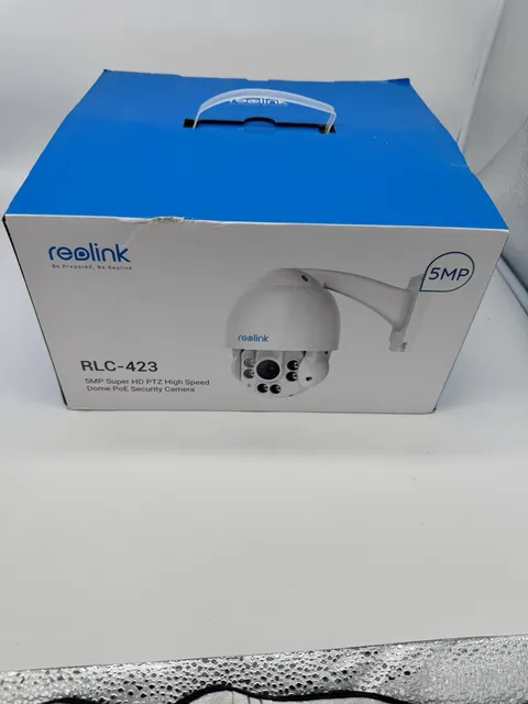 Reolink RLC-423 5MP Wired IP Security Camera, Wi-Fi, White
