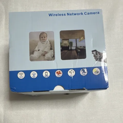 Wireless Network Camera System, 2 Cameras, IP, Night Vision, White, Indoor