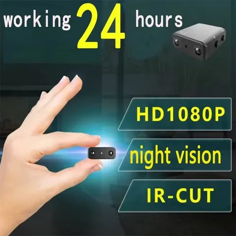 DV 1080P HD Smallest Mini Camera IR-CUT Night Vision Micro Camcorder Motion Dete