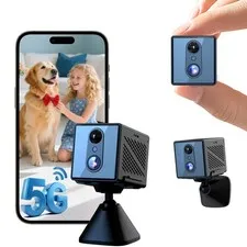 2026 Upgraded 5GHz WiFi 4K , Mini with Long Battery Life, Night Vision, Motio...