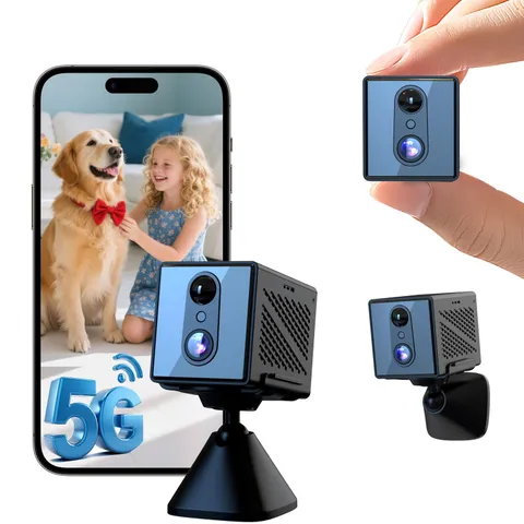 2026 Upgraded 5GHz WiFi 4K , Mini with Long Battery Life, Night Vision, Motio...