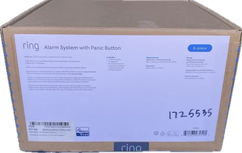 Ring Alarm 8 piece Home Security Kit Gen 2 Panic Button Motion Detector & Sensor