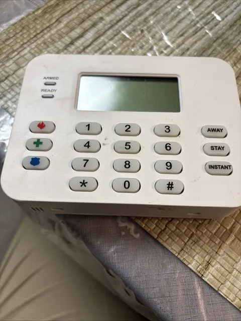 Sercomm SR-KPD02 White Security Alarm Keypad Control Only