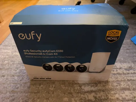 eufyCam E330 (Professional) 4 Camera Kit: 4K Indoor / Outdoor Security