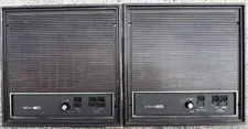VTG NuTone Scovill LSA-40 In-Wall Intercom Speaker Panels 12x12 Woodgrain MCM