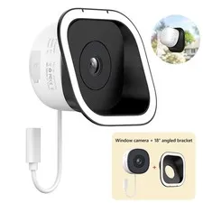 Wansview 2K Window Camera Security Camera 24/7 Recording + 18° Mount Bracket