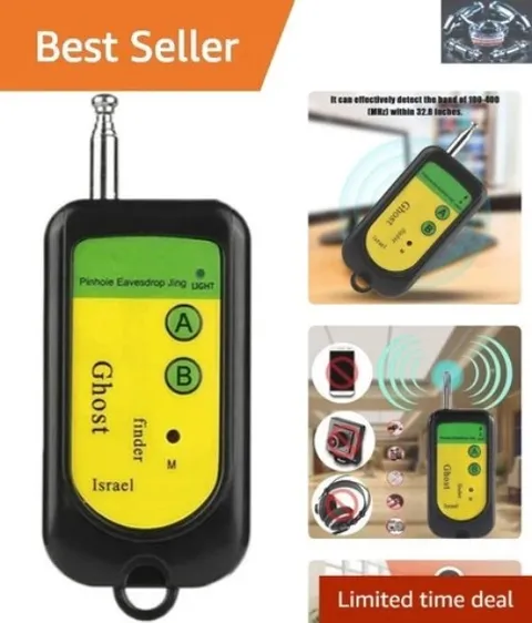 10m Range Wireless Signal Tracer - Compact Ghost Sensor for Privacy Protection.