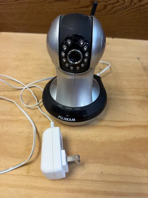 Fujikam FI-361 Wireless WIFI Cloud Camera -Non Working-Sold for Parts
