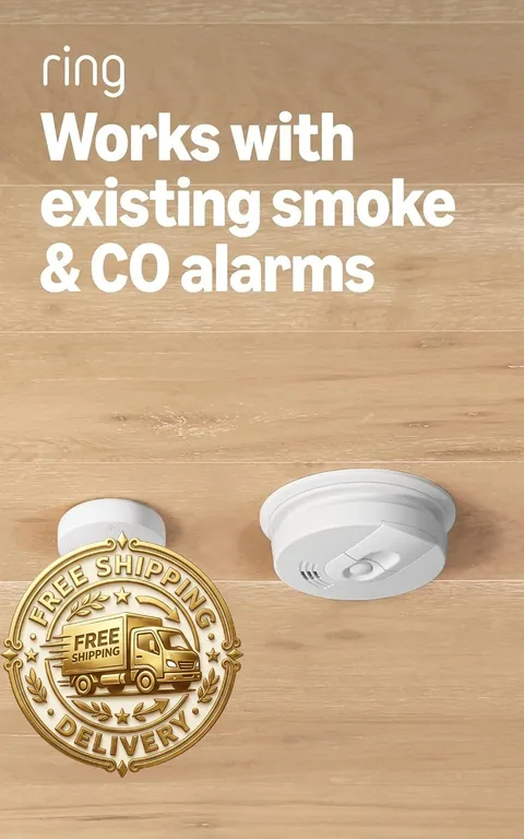 Ring Sensors: & CO Listener (newest – notifications, on Amazon Sidewalk, no base
