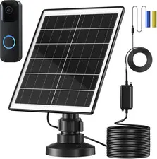 Solar Panel Charger Compatible with Blink Video Doorbell/Blink Outdoor 4(4Th) /