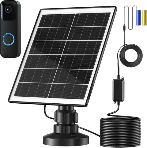 Solar Panel Charger Compatible with Blink Video Doorbell/Blink Outdoor 4(4Th) /