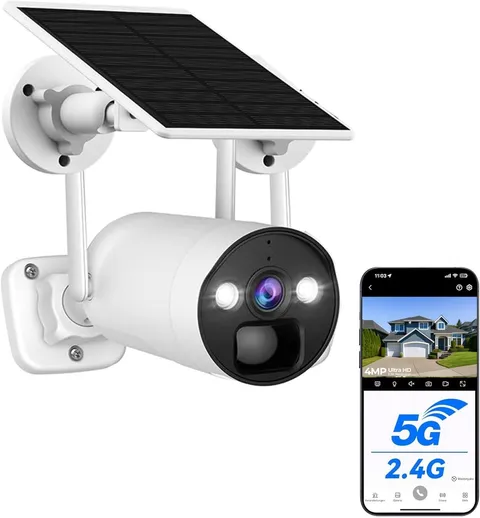 Wireless Solar Powered Security Camera Outdoor only for SC17 Home Camera System