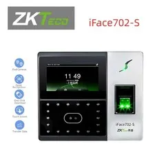 ZKTeco iFace702-S Standard Face&Fingerprint Recognition Biometric Attendance