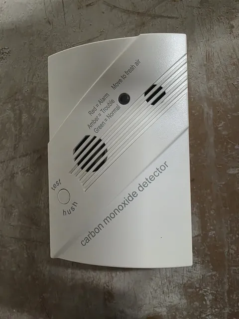 ESL Carbon Monoxide Detector CO2 Detector P/N 260-CO Used