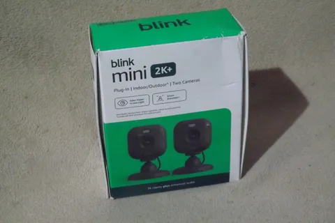 Blink Mini 2K+ (newest model) 2 cameras (Black)