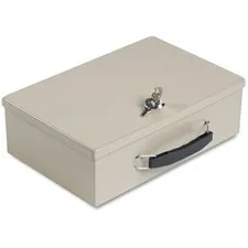 Fire-Retardant Steel Security Chest | Tan