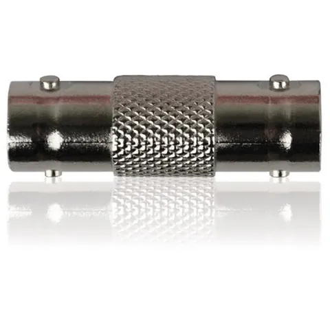 Night Owl Security BNC-BNC Cable Connectors, 12-Pack 4.75 inches, silver