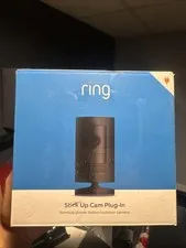 Ring Stick Up Cam Battery - Indoor/Outdoor Smart Security Camera, Black New*