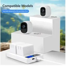 7.2V 2-Pack Arlo Pro Batteries + Dual Charger Bundle