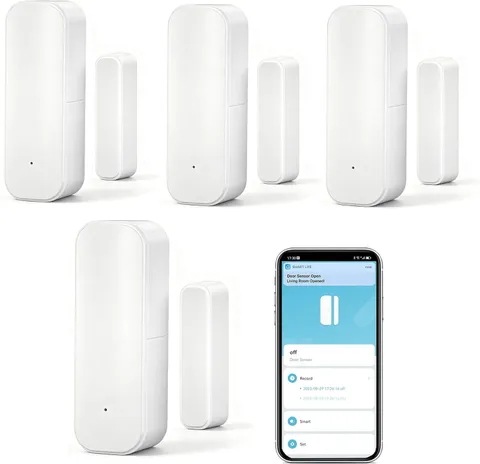 Wifi Door Sensor Window Detector: Smart Window Contact Sensor, Wireless Magnetic