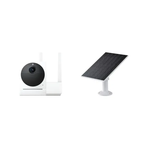 WYZE Cam Outdoor Starter Bundle v2 (1 Camera + Base Station) - 1080p HD...