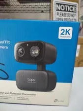 TP-Link Tapo C217 2K Pan/Tilt Wi-Fi Camera, Color Night Vision, IP65, Alexa