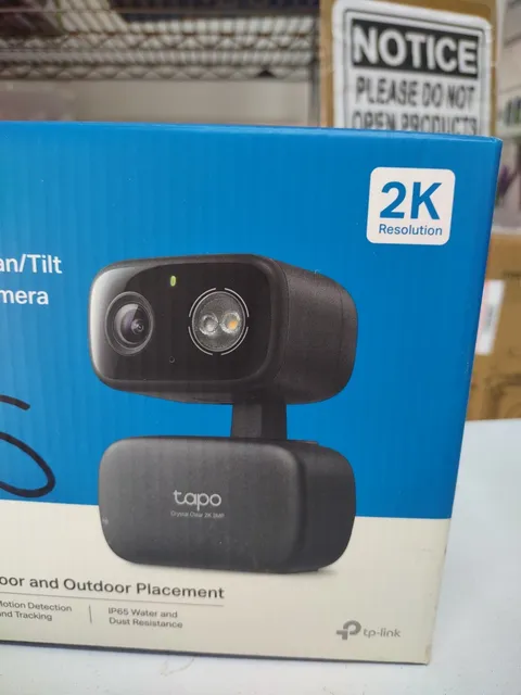 TP-Link Tapo C217 2K Pan/Tilt Wi-Fi Camera, Color Night Vision, IP65, Alexa