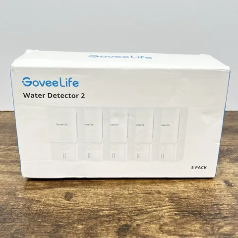 GoveeLife Water Detector 2 H5058 Smart Water Leak Sensor Alarm 5-Pack LoRa