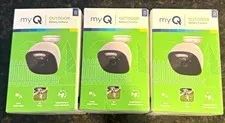 3 - myQ 2K Outdoor Battery Wi-Fi Wireless Security Camera White