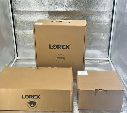 Lorex 4K 8CH NVR Security System 2TB 4 PoE Cameras Dome Motion Detection - New