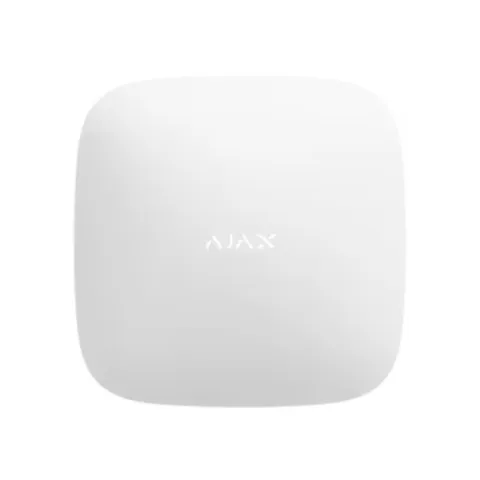 Ajax Hub 2 Plus White 4G Wi-Fi Ethernet Security Panel Photo Verification