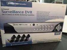 Bunker Hill Security 4-Channel 4-Camera Surveillance DVR Model 68332 (Open Box)