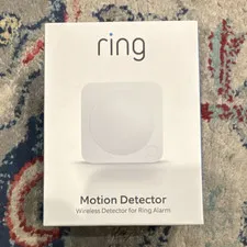 Ring Wireless Indoor Motion Detector for Ring Alarm, Z-Wave PIR, White