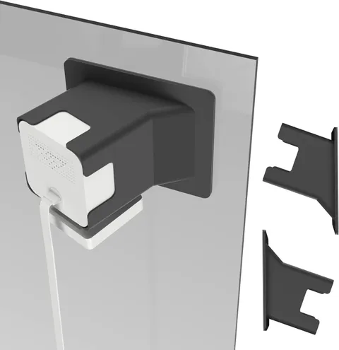 2 Pack Angled Window Mount for Wyze Cam V4 / V3, Self-Adhesive Window Mount